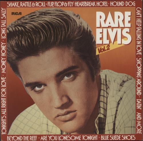 Elvis Presley Rare Elvis Volume 2 vinyl LP album (LP record) German ELVLPRA249485