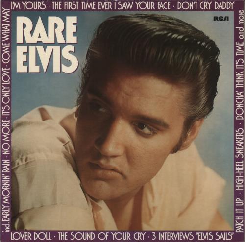 Elvis Presley Rare Elvis vinyl LP album (LP record) German ELVLPRA210053