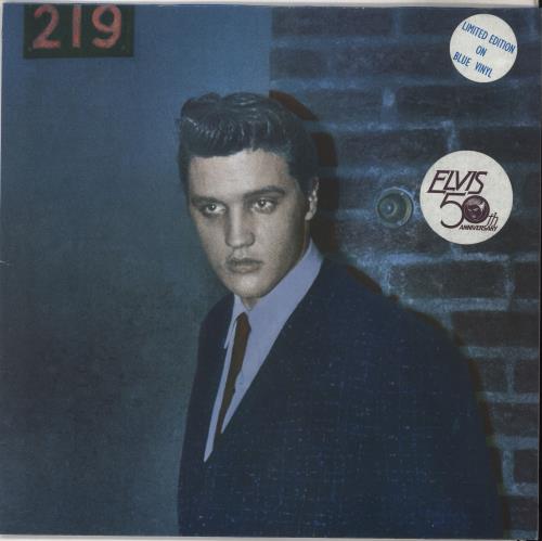 Elvis Presley Reconsider Baby - Blue Vinyl - Double stickered vinyl LP album (LP record) German ELVLPRE740601