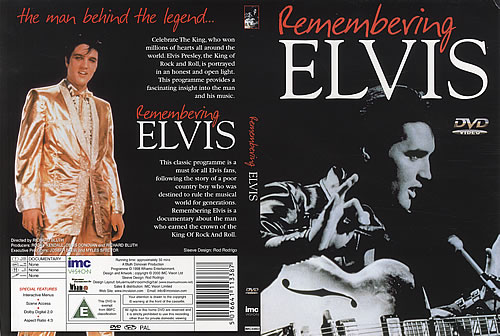 Elvis Presley Remembering Elvis DVD UK ELVDDRE405345