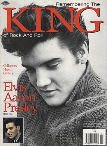 Elvis Presley Remembering The King Of Rock And Roll magazine UK ELVMARE332700