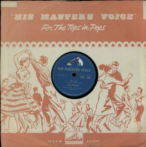Elvis Presley Rip It Up 78rpm shellac record UK ELV78RI604071