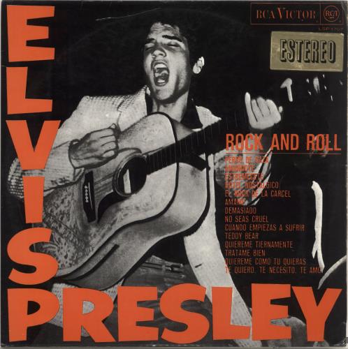 Elvis Presley Rock And Roll - 1st vinyl LP album (LP record) Spanish ELVLPRO723262
