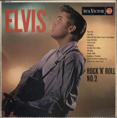 Elvis Presley Rock 'n' Roll No. 2 - 2nd vinyl LP album (LP record) UK ELVLPRO518015