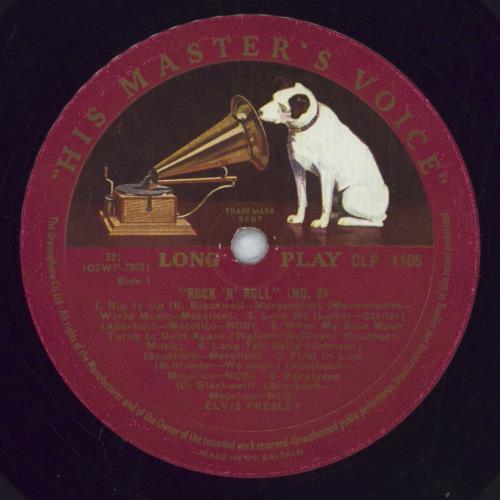 Elvis Presley Rock 'n' Roll No. 2 - G vinyl LP album (LP record) UK ELVLPRO827406