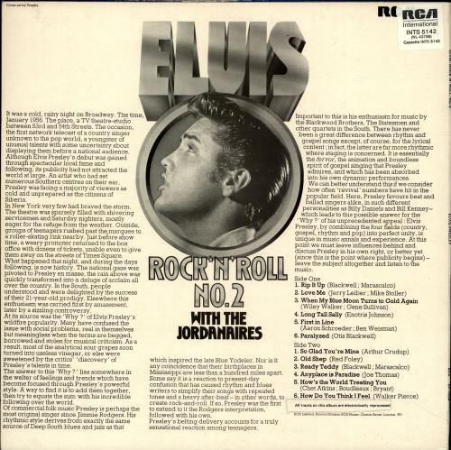 Elvis Presley Rock 'N' Roll No. 2 vinyl LP album (LP record) UK ELVLPRO699191