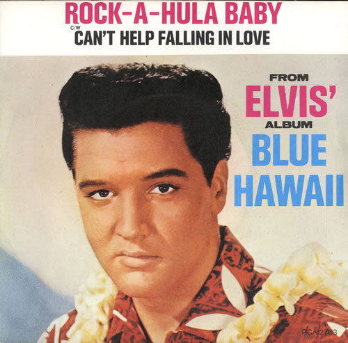 Elvis Presley Rock-A-Hula Baby + Sleeve 7" vinyl single (7 inch record / 45) UK ELV07RO585170