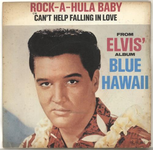 Elvis Presley Rock-A-Hula Baby - EX 7" vinyl single (7 inch record / 45) UK ELV07RO703545