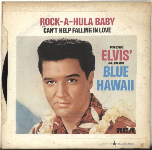 Elvis Presley Rock-A-Hula Baby - EX 7" vinyl single (7 inch record / 45) UK ELV07RO703545