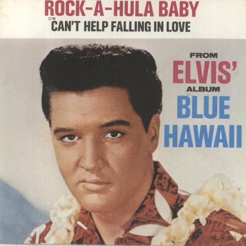 Elvis Presley Rock-A-Hula Baby - Wide 7" vinyl single (7 inch record / 45) Canadian ELV07RO863052