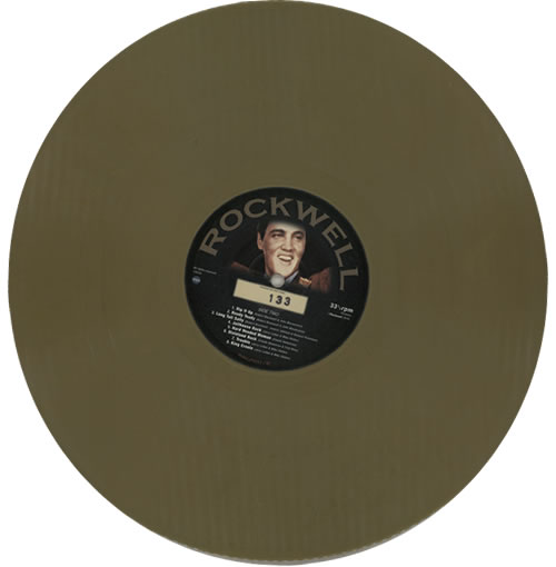 Elvis Presley Rockers - Gold Vinyl vinyl LP album (LP record) UK ELVLPRO532744