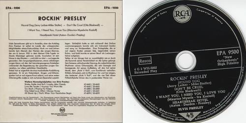 Elvis Presley Rockin' Presley CD single (CD5 / 5") German ELVC5RO373627