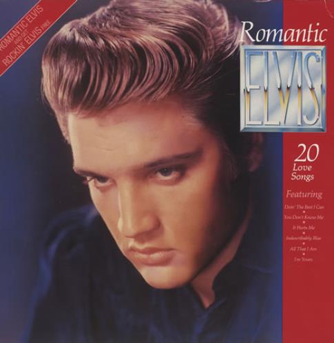 Elvis Presley Rockin'/Romantic Elvis 2-LP vinyl record set (Double LP Album) German ELV2LRO372875