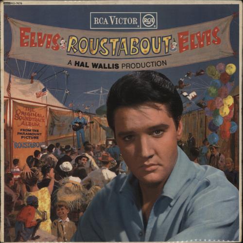 Elvis Presley Roustabout - 1st - EX vinyl LP album (LP record) UK ELVLPRO369633