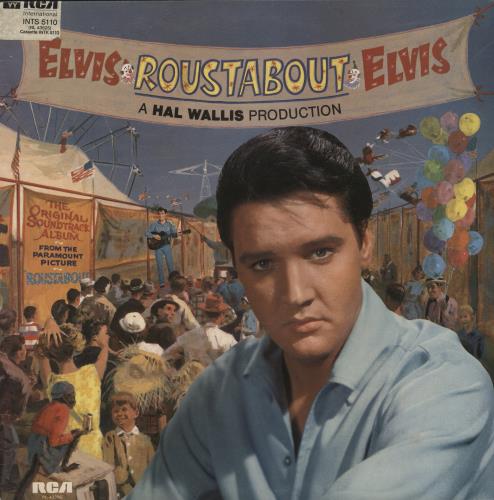Elvis Presley Roustabout vinyl LP album (LP record) UK ELVLPRO887654