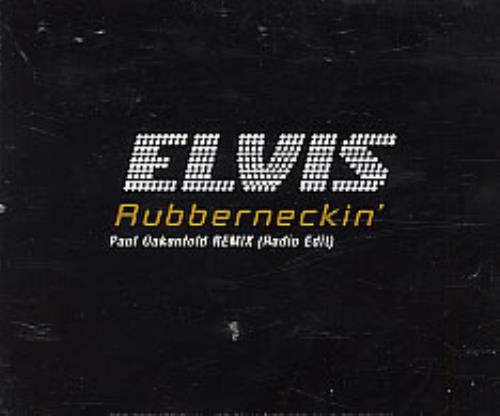 Elvis Presley Rubberneckin' CD single (CD5 / 5") UK ELVC5RU256210