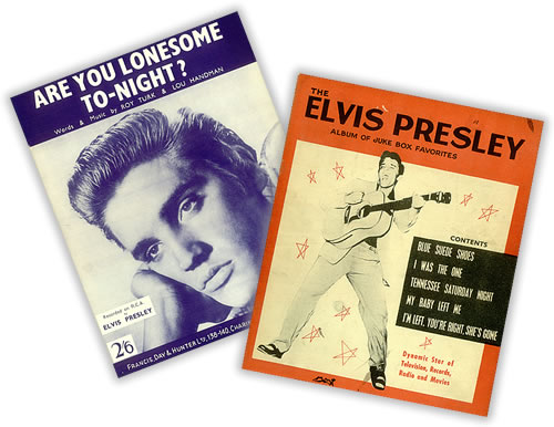Elvis Presley Selection Of Sheet Music sheet music UK ELVSMSE426431