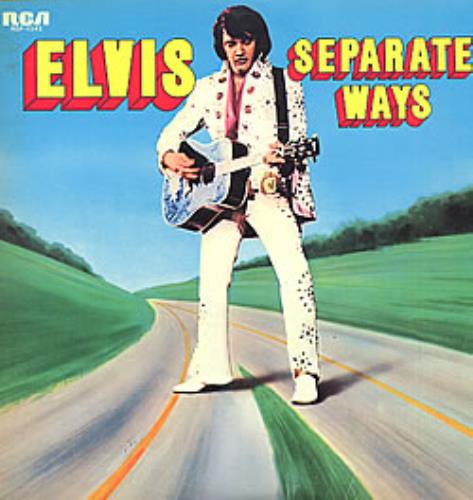 Elvis Presley Separate Ways vinyl LP album (LP record) Japanese ELVLPSE258173