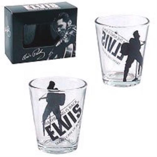 Elvis Presley Shot Glasses Set memorabilia UK ELVMMSH354469