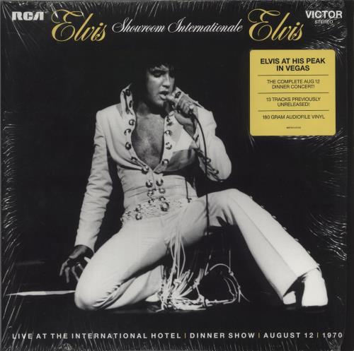 Elvis Presley Showroom Internationale - 180gm - Shrinkwrap 2-LP vinyl record set (Double LP Album) US ELV2LSH876255