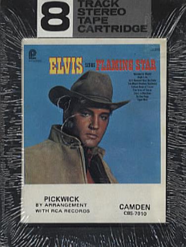 Elvis Presley Sings Flaming Star 8-track cassette US ELV8TSI313679