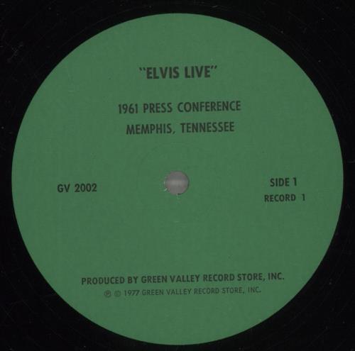 Elvis Presley Speaks To You - 2 Record Treasury 2-LP vinyl record set (Double LP Album) US ELV2LSP887770