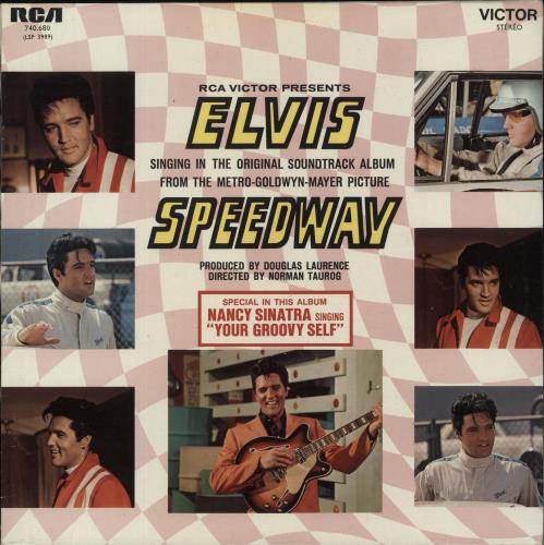 Elvis Presley Speedway - EX vinyl LP album (LP record) French ELVLPSP887269