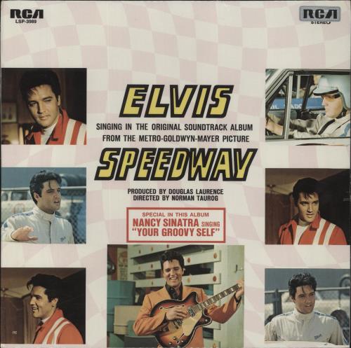 Elvis Presley Speedway - Sealed Export vinyl LP album (LP record) US ELVLPSP837294