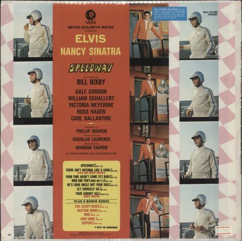Elvis Presley Speedway - Sealed Export vinyl LP album (LP record) US ELVLPSP837294