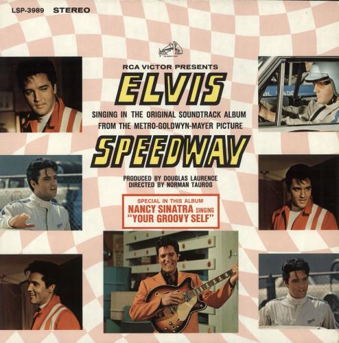 Elvis Presley Speedway vinyl LP album (LP record) US ELVLPSP306604