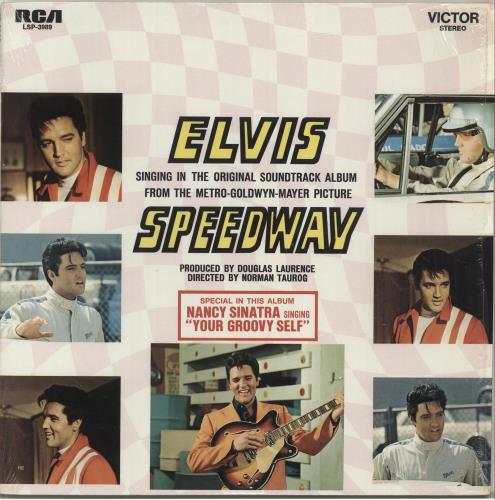 Elvis Presley Speedway vinyl LP album (LP record) US ELVLPSP698293