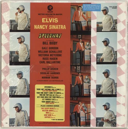 Elvis Presley Speedway vinyl LP album (LP record) US ELVLPSP698293