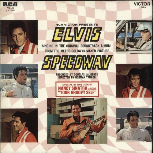 Elvis Presley Speedway vinyl LP album (LP record) French ELVLPSP714132