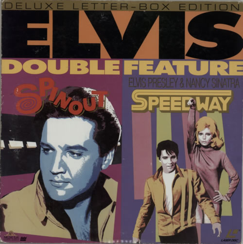 Elvis Presley Spinout/ Speedway laserdisc / lazerdisc US ELVLZSP590113