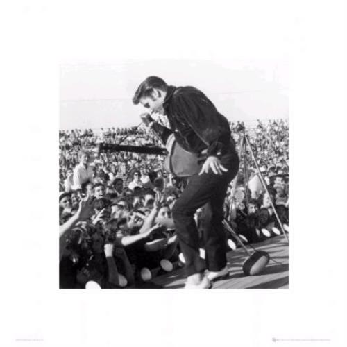 Elvis Presley Stage Art Print poster UK ELVPOST396649