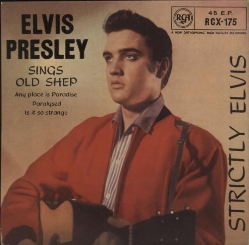 Elvis Presley Strictly Elvis E.P. - 4th 7" vinyl single (7 inch record / 45) UK ELV07ST720686
