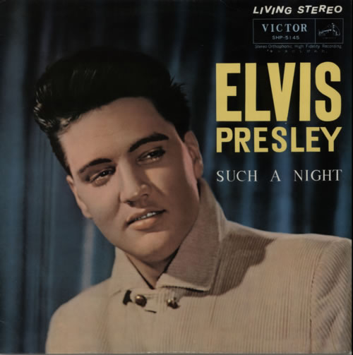 Elvis Presley Such A Night vinyl LP album (LP record) Japanese ELVLPSU606515