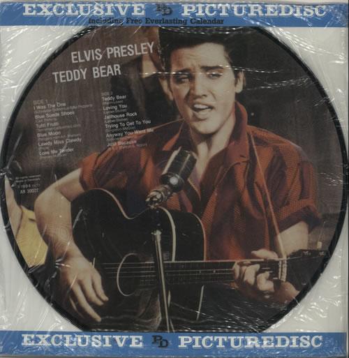Elvis Presley Teddy Bear - Sealed picture disc LP (vinyl picture disc album) Danish ELVPDTE633471