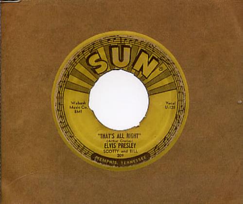 Elvis Presley That's All Right CD single (CD5 / 5") UK ELVC5TH293969