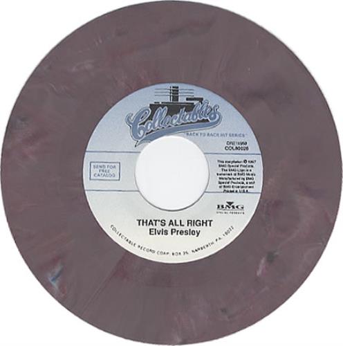 Elvis Presley That's Alright 7" vinyl single (7 inch record / 45) US ELV07TH328472