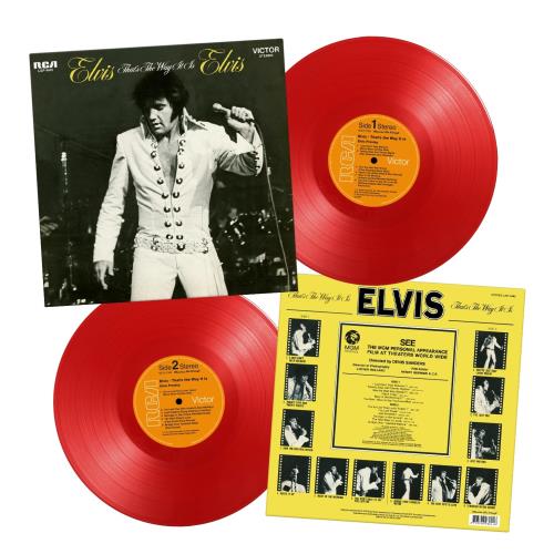 Elvis Presley That's The Way It Is - Red Vinyl 180 Gram - Numbered Edition vinyl LP album (LP record) UK ELVLPTH875862
