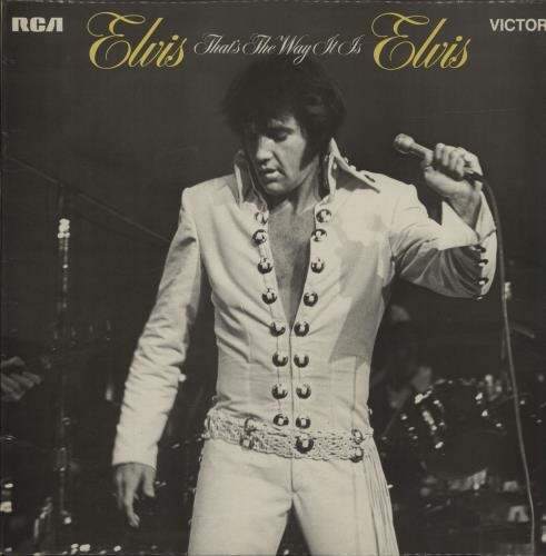 Elvis Presley That's The Way It Is vinyl LP album (LP record) UK ELVLPTH136319