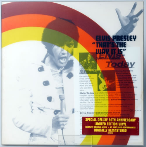 Elvis Presley That's The Way It Is Vinyl Box Set UK ELVVXTH586910
