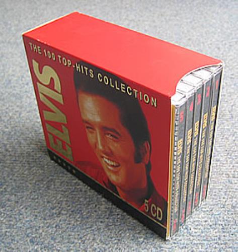 Elvis Presley The 100 Top-Hits Collection box set German ELVBXTH357163