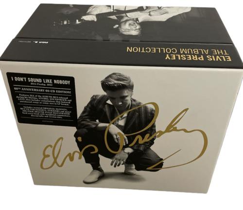 Elvis Presley The Album Collection - 60th Anniversary 60-CD Edition CD Album Box Set UK ELVDXTH776912