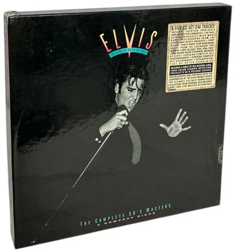 Elvis Presley The Complete 50'S Masters - VG Box CD Album Box Set UK ELVDXTH866753