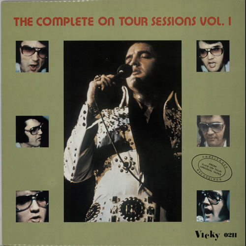 Elvis Presley The Complete On Tour Sessions Vol. 1 vinyl LP album (LP record) Italian ELVLPTH641594