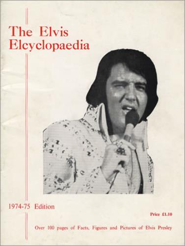 Elvis Presley The Elvis Encyclopaedia book UK ELVBKTH383359