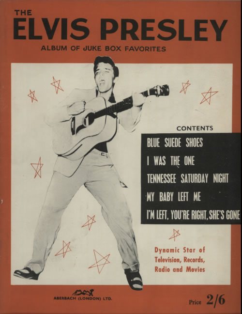 Elvis Presley The Elvis Presley Album Of Juke Box Favorites sheet music UK ELVSMTH613204