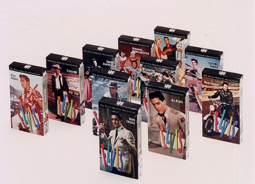 Elvis Presley The Elvis Presley Video Collection media press pack US ELVPPTH336101